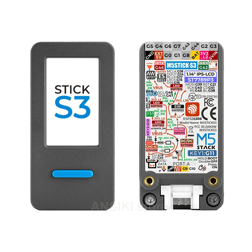 Esp32 Smart Home Kit - M5Stack M5StickS3 ESP32-S3 ชุดพัฒนา IoT แบบพกพาพร้อมหน้าจอสำหรับควบคุม