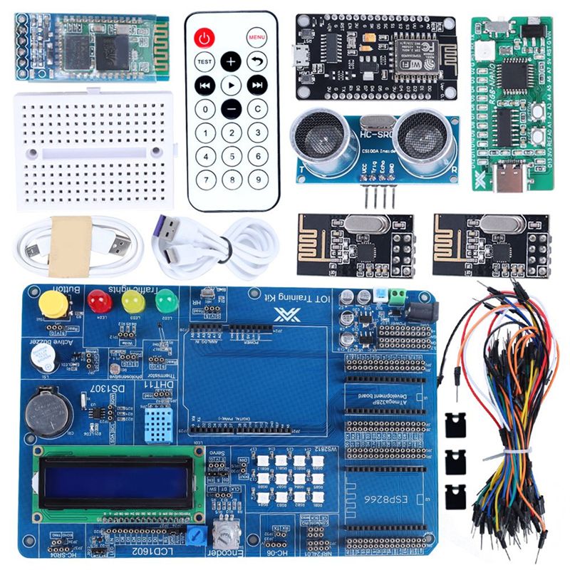 Iot Kit Beginner - M07K-ชุดเริ่มต้น IOT ระดับมืออาชีพสำหรับการเขียนโปรแกรม Arduino ชุดอุปกรณ์อิเล็กทรอนิกส์สำหรับการสร้างโปรเจกต์อัตโนมัติสำหรับผู้เริ่มต้น