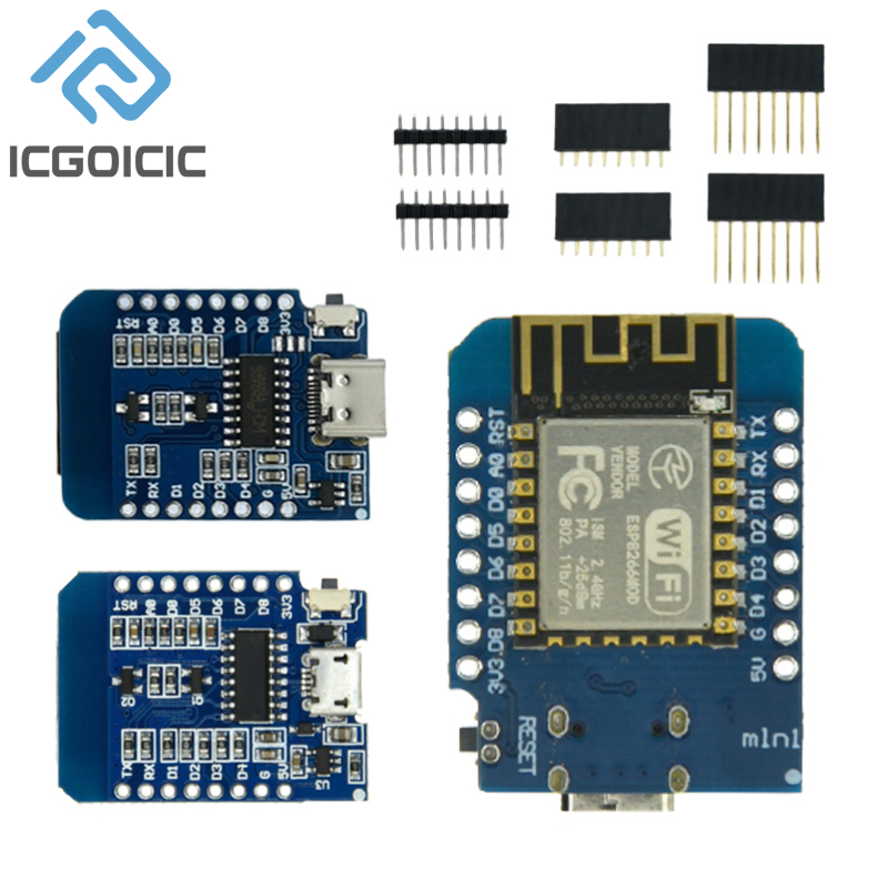 Esp8266 Relay Module - D1มินิ NodeMcu 4M ไบต์ Lua WiFi