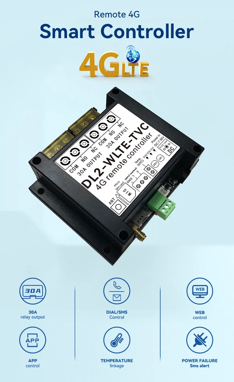 ตัวควบคุมอัจฉริยะ 4G TLE รีเลย - Wifi Thermostat บทวิจารณ์และราคา