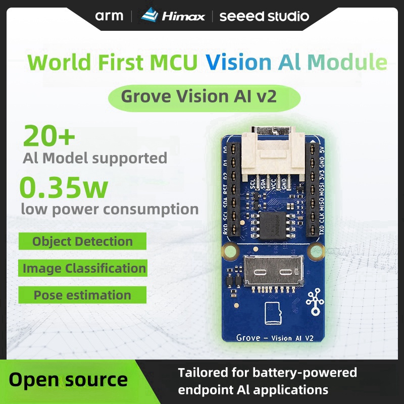 ชุดอุปกรณ์ Grove Vision AI V2  - Sensor Kit Arduino บทวิจารณ์และราคา