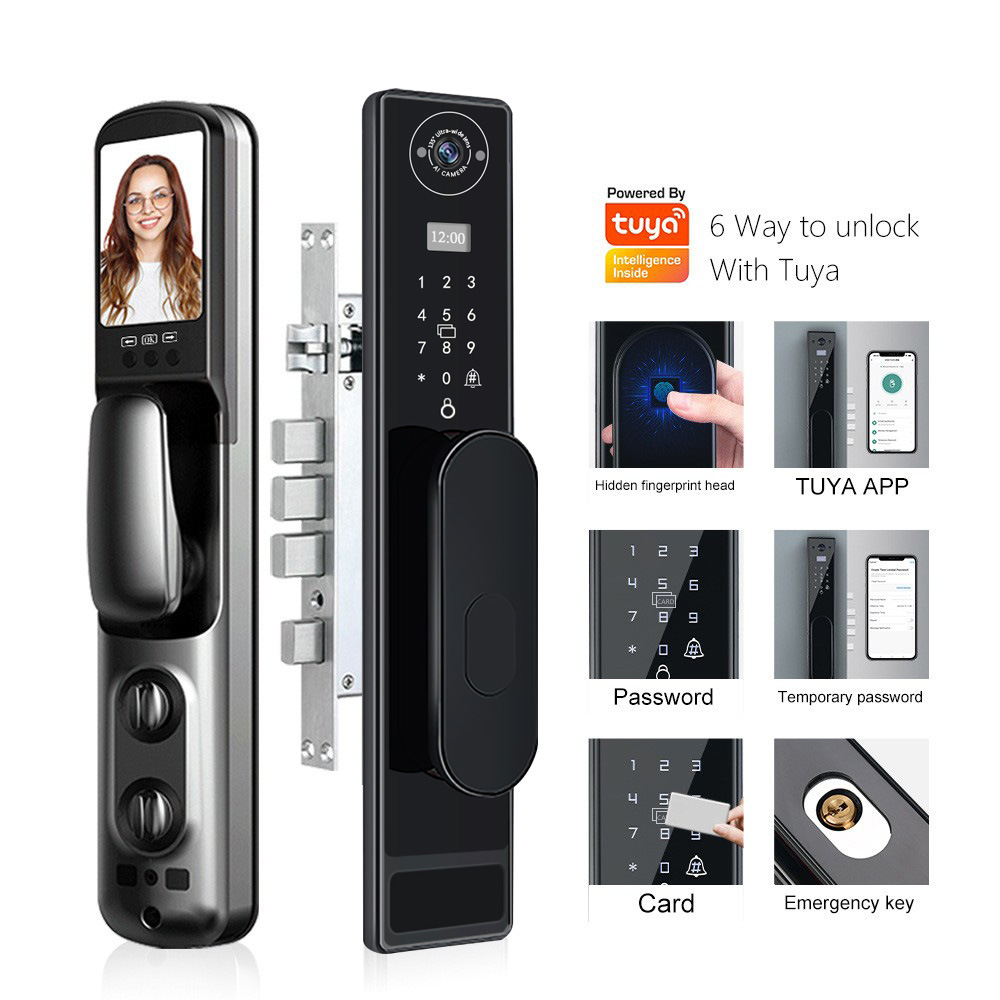 กลอนประตูอัจฉริยะ TUYA Wifi พร - Smart Door Lock Wifi บทวิจารณ์และราคา