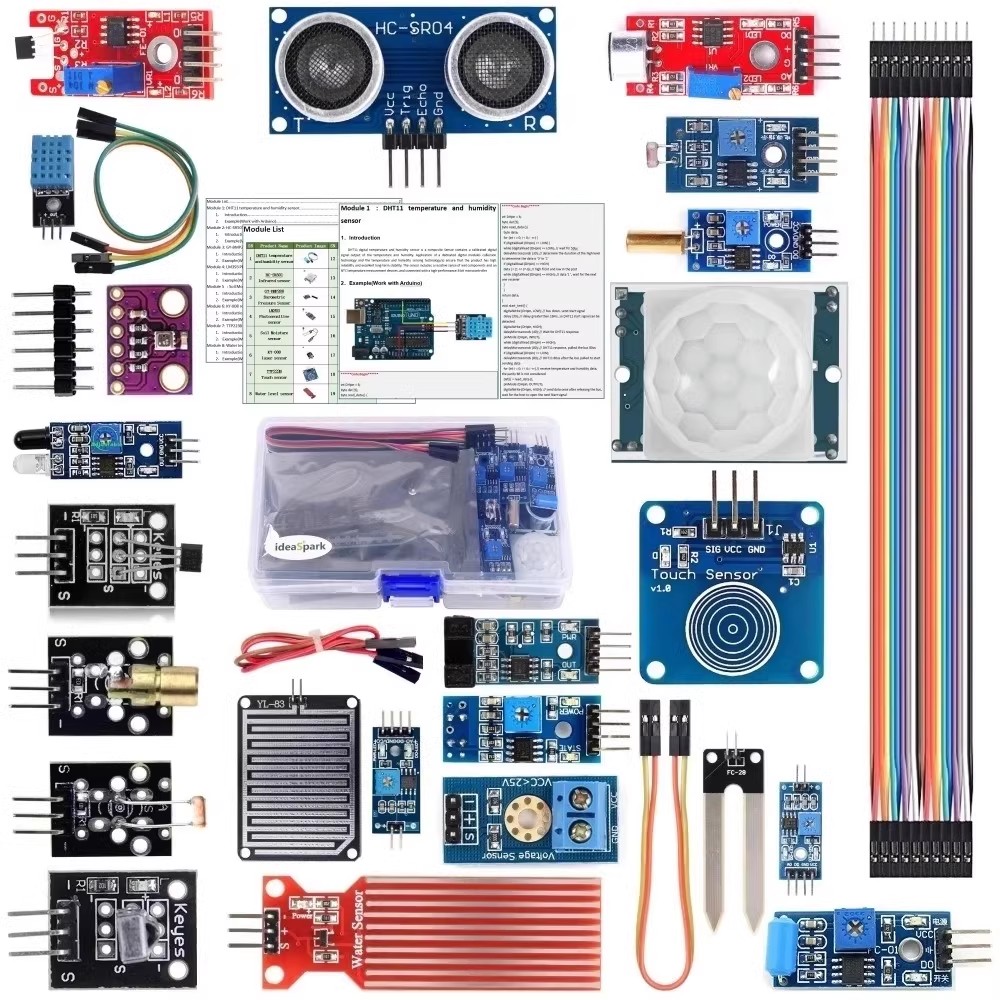 ชุดโมดูลเซ็นเซอร์22ใน1สำหรับผู - Esp32 Smart Home Kit บทวิจารณ์และราคา