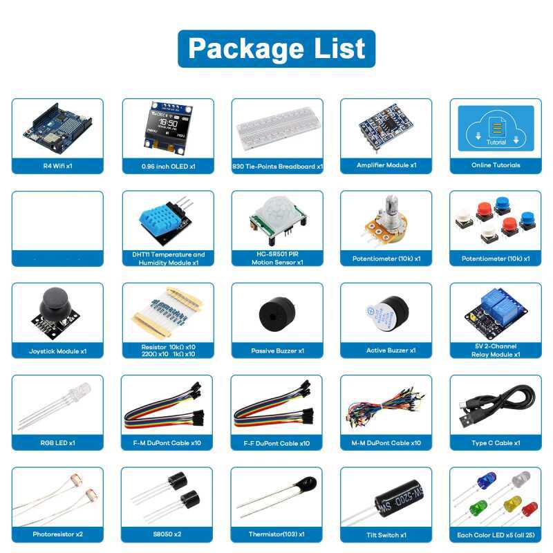 ชุดเริ่มต้นสำหรับการพัฒนา UNO  - Microcontroller Kit บทวิจารณ์และราคา
