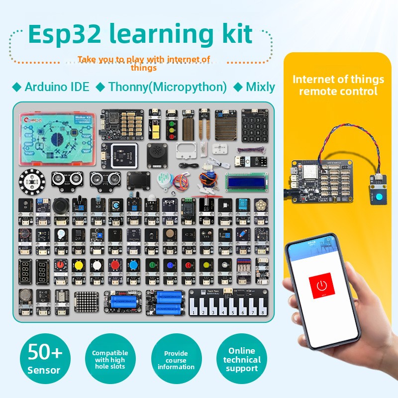 ชุดอุปกรณ์พัฒนา ESP32 สำหรับผู - Iot Kit Beginner บทวิจารณ์และราคา