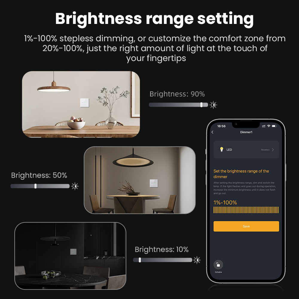 AVATTO WiFi 1/2 Gang Smart Dim - Smart Light Switch Wifi บทวิจารณ์และราคา