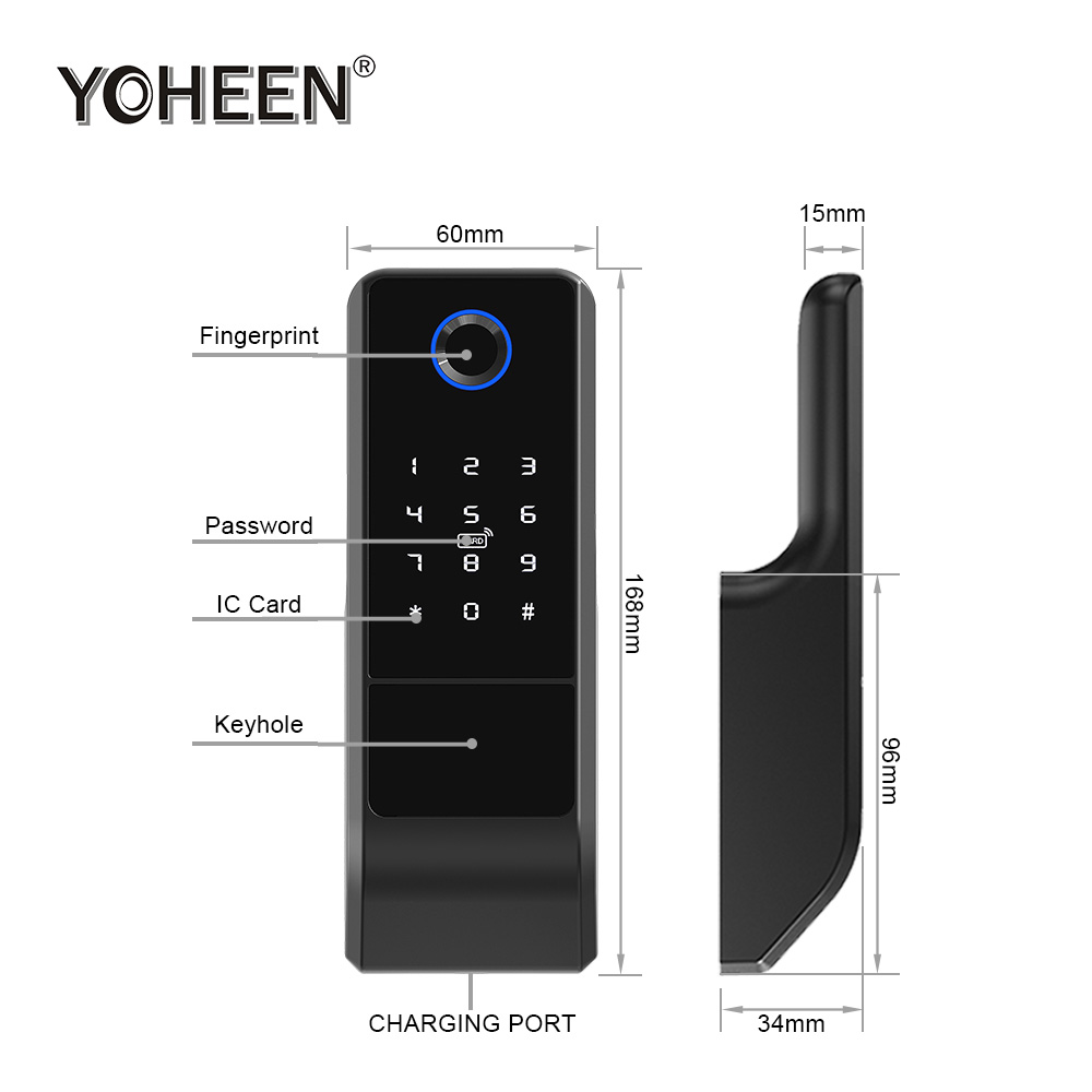 ล็อคประตูอัจฉริยะกันน้ำแบบ WiF - Smart Door Lock Wifi บทวิจารณ์และราคา