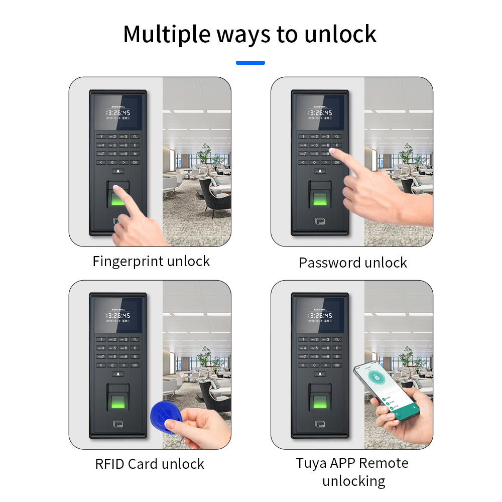 Tuya สมาร์ท Biometric ลายนิ้วม - Smart Door Lock Wifi บทวิจารณ์และราคา