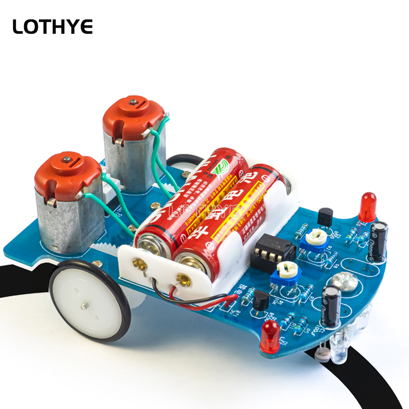 อัจฉริยะติดตามสายรถ DIY ชุดอิเ - Electronics Project Kit บทวิจารณ์และราคา