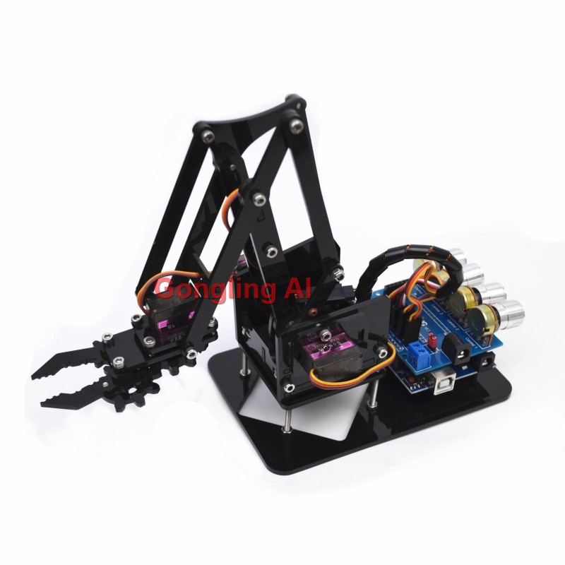 แขนหุ่นยนต์ STEM 4 DOF พร้อมเซ - Stem Robotics Kit บทวิจารณ์และราคา