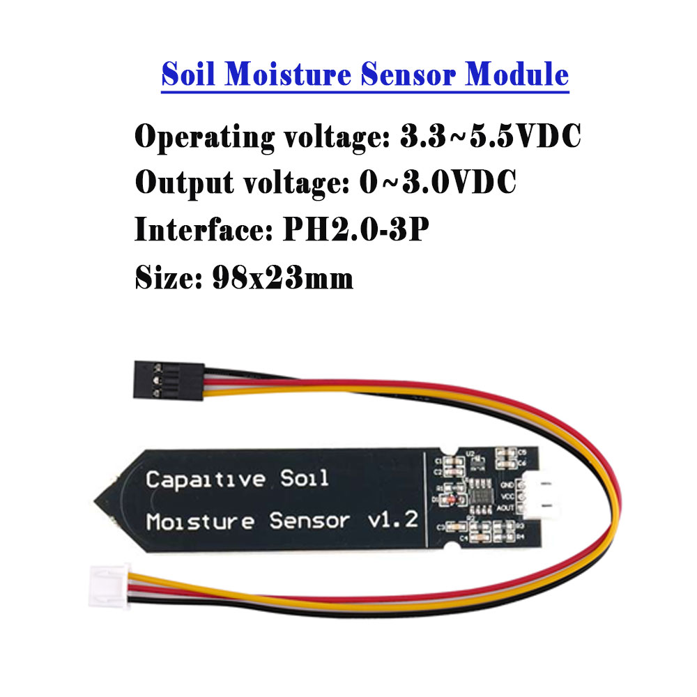 5/10PCS Capacitive ความชื้นดิน - Sensor Kit Arduino บทวิจารณ์และราคา
