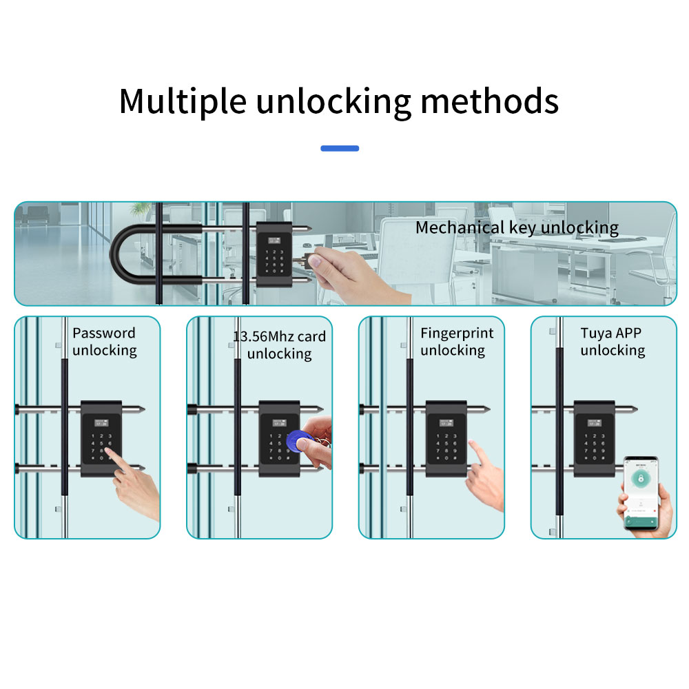 ล็อคลายนิ้วมืออิเล็กทรอนิกส์ ร - Smart Door Lock Wifi บทวิจารณ์และราคา