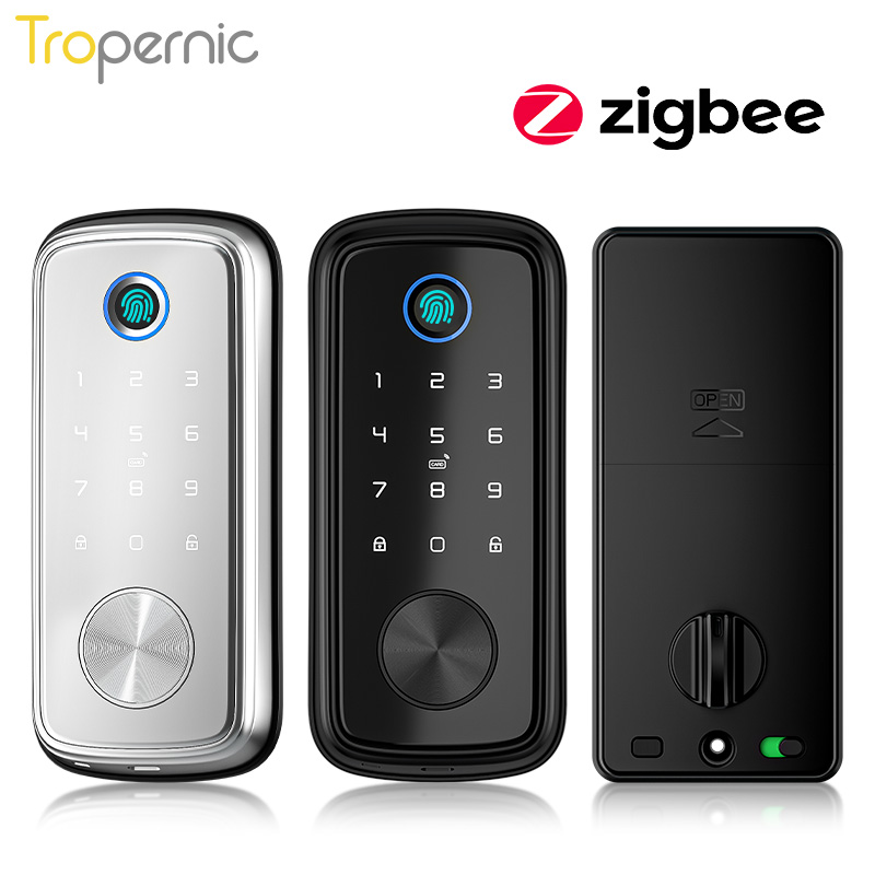 Tuya กลอนประตูแบบปลดล็อคด้วยรห - Smart Door Lock Wifi บทวิจารณ์และราคา